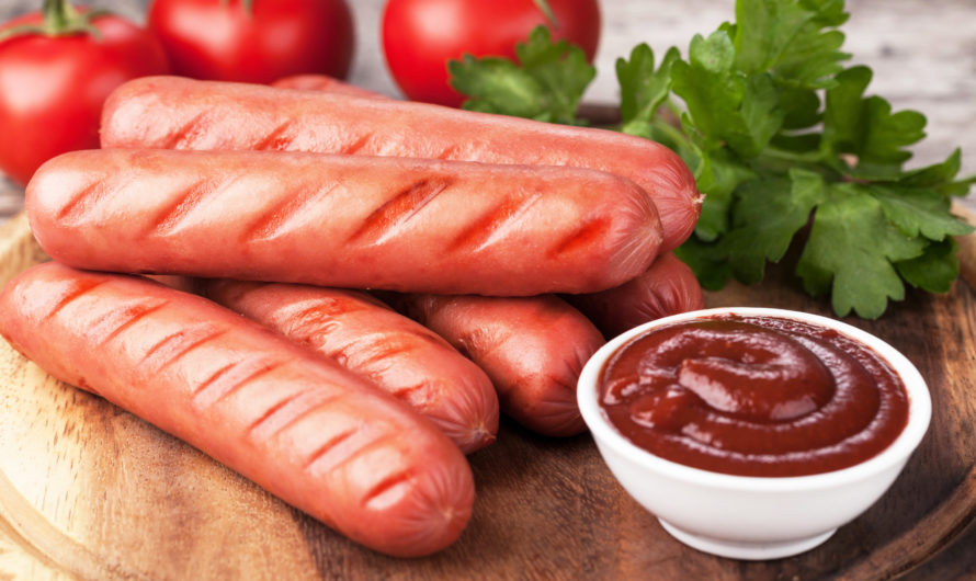 Сосиски: калории